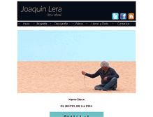 Tablet Screenshot of joaquinlera.com